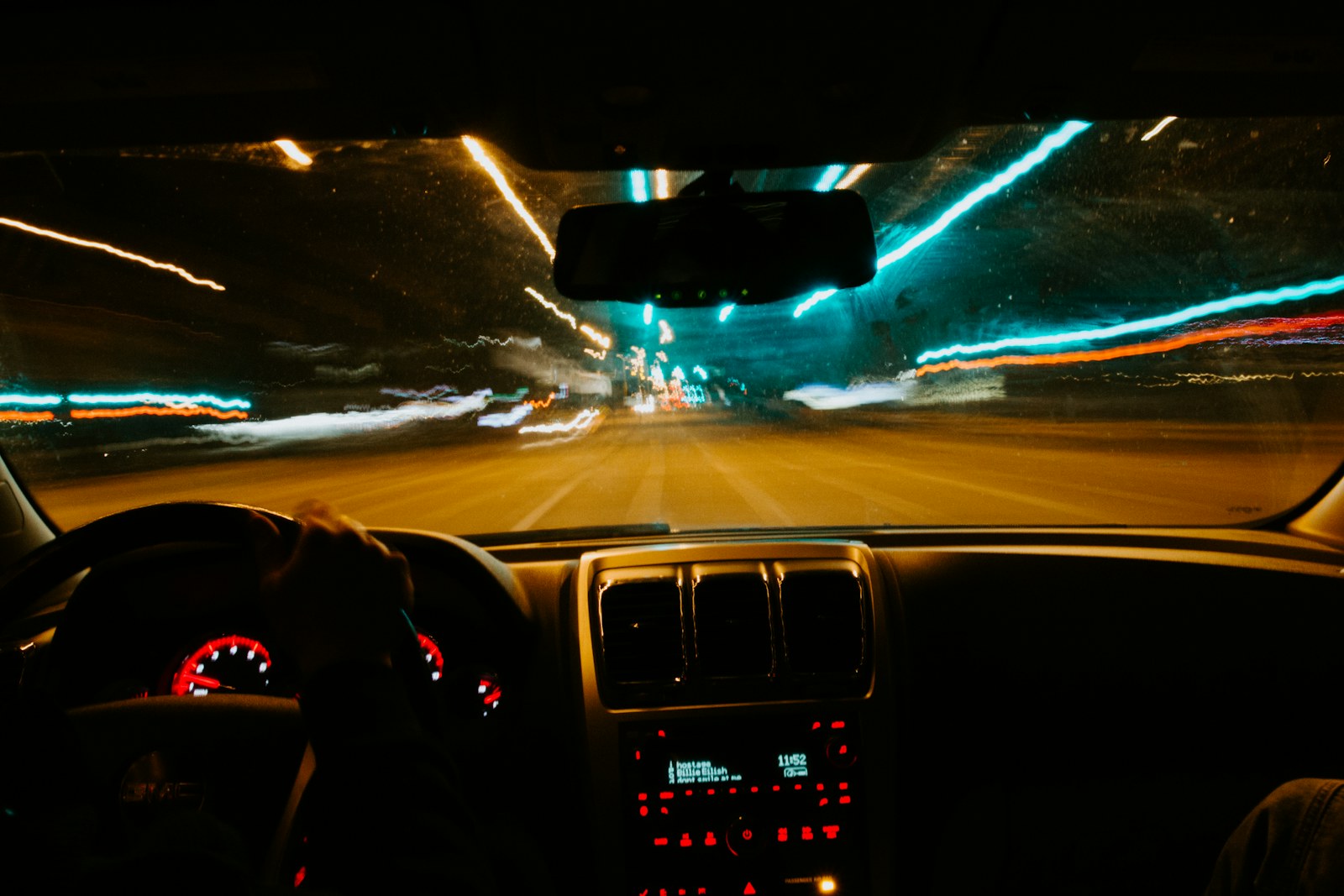 Forever Flower 20 LLC vehicle on an evening ride home